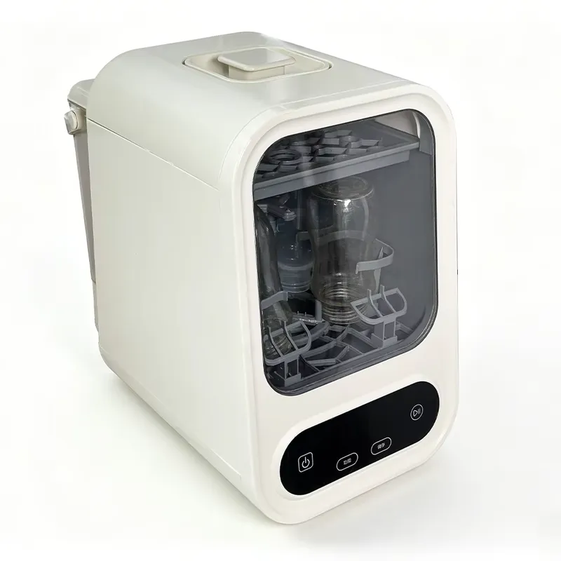 Baby Bottle Sterilizer - Ulepszona inteligentna, aluminiowa maszyna do mycia,