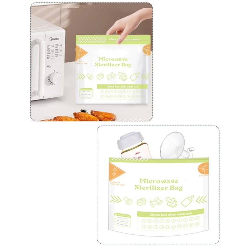 10 sztuk/zestaw Wielorazowe to – Baby Bottle Sterilizer recenzja i cena
