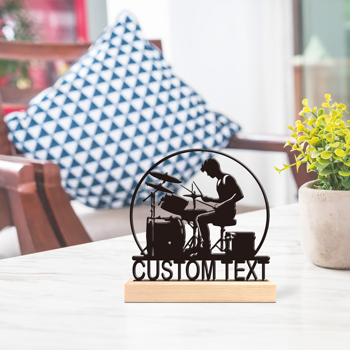 1 szt. Ciekawa metalowa statue – Baby Products Decoration recenzja i cena