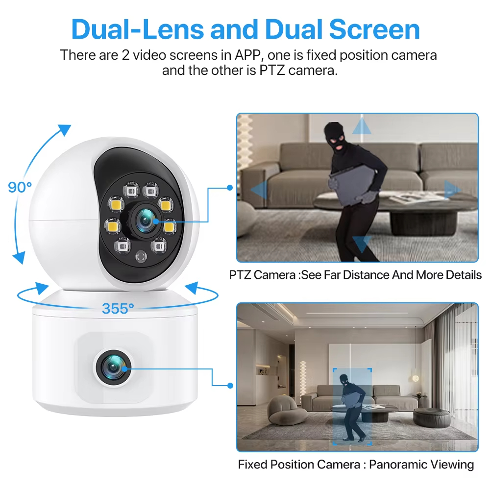 Kamera IP WiFi ICSEE 6MP z pod – Baby Products Video recenzja i cena