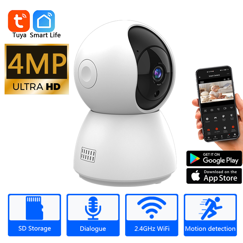 HD 4MP Tuya Smart Mini WiFi ka – Baby Products Video recenzja i cena