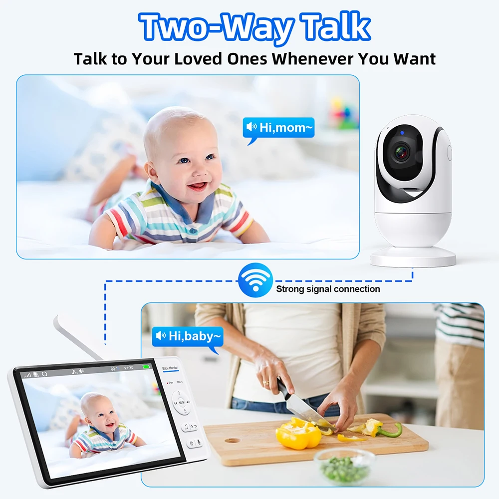 Niemasz WiFi 7-calowy Niania E – Baby Products Video recenzja i cena